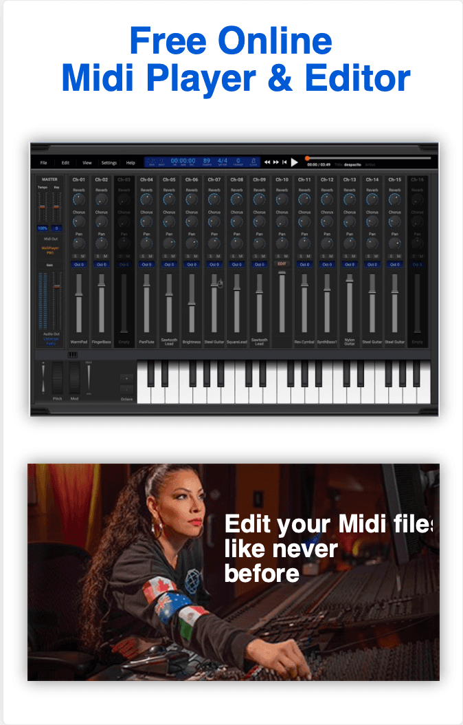 MIDI Editor